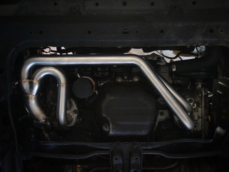 aFe Power Twisted Steel Langrohrkrümmer für 02-19 Subaru Impreza WRX/STI/Legacy