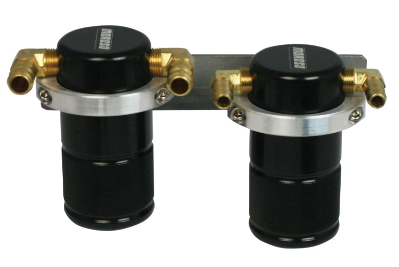 Moroso Air/Oil Separator Catch Can for Subaru STI/WRX
