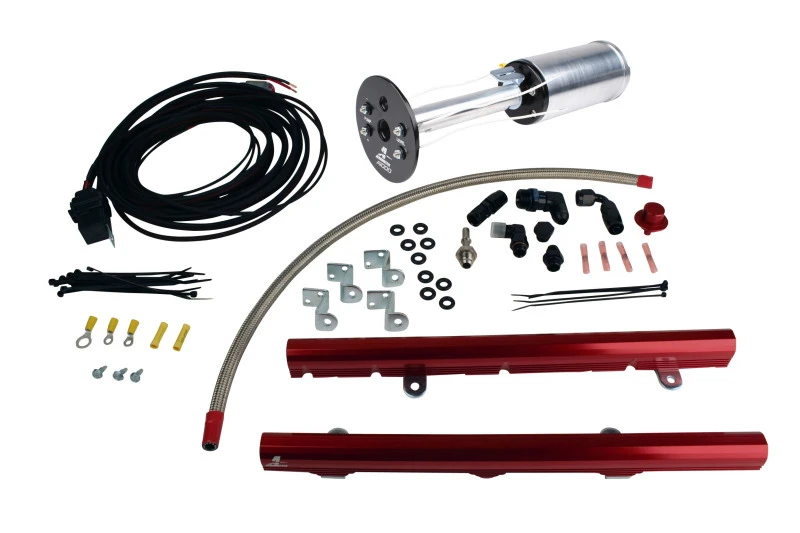 Aeromotive C6 Corvette Kraftstoffsystem - A1000/LS3 Rails/Wire Kit/Fittings