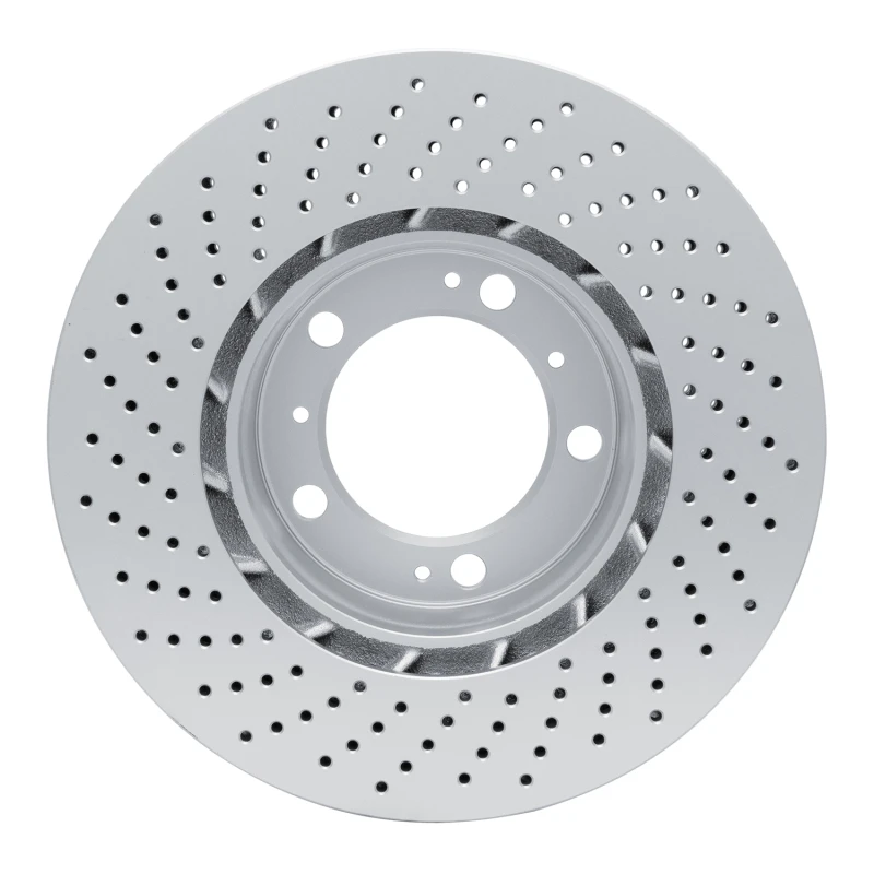 DFC 98-12 Porsche 911 Right Front Drilled GeoSPEC Coated Rotor