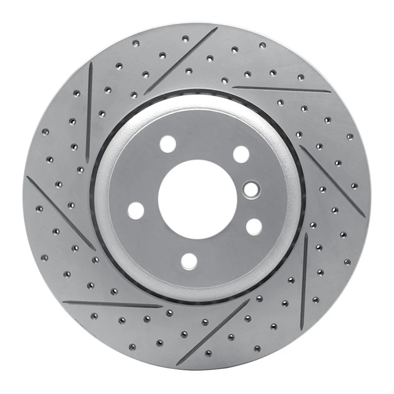 DFC 04-10 BMW 645Ci Rear Left Drilled & Slotted Geoperformance Rotor