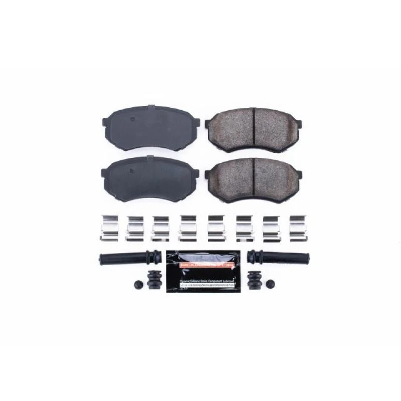 powerstop_Z23-389-67945325dab0d Power Stop 88-91 Mazda 929 Front Z23 Evolution Sport Brake Pads w/Hardware