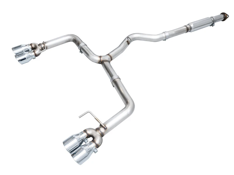 AWE Tuning 2022+ VB for Subaru WRX Track Edition Exhaust - Chrome Silver Tips