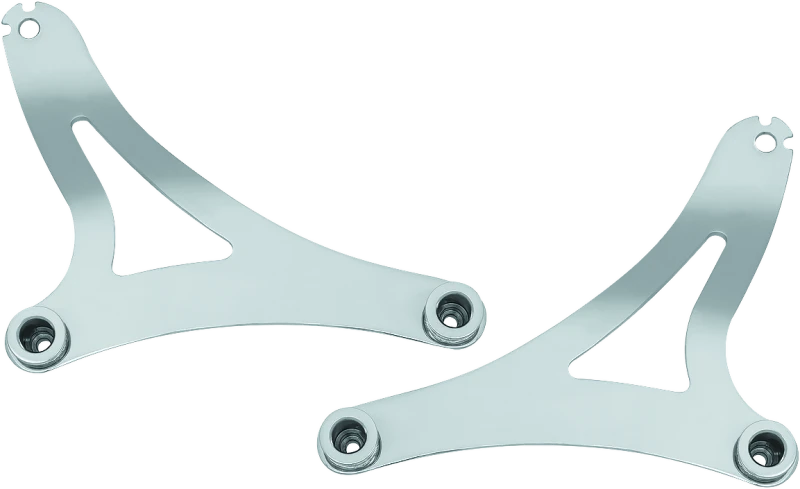 Kuryakyn Fixed Mounts Multi-Purpose Driver & Passenger Backrest für 14-22 Indian Models Chrome