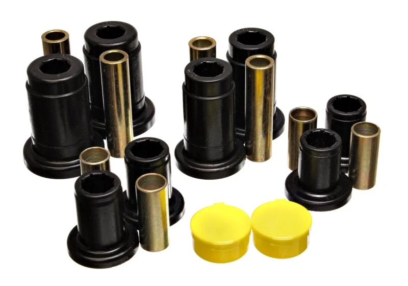 Energy Suspension 92-97 Mercury Gr Marquis / 92-97 Ford Crown Victoria Schwarzes Vorderes C/A Bushing Set