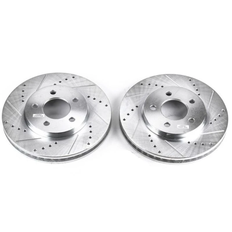 powerstop_AR8173XPR-6794557c41940 Power Stop 05-10 Ford Mustang Front Evolution Drilled & Slotted Rotors - Pair