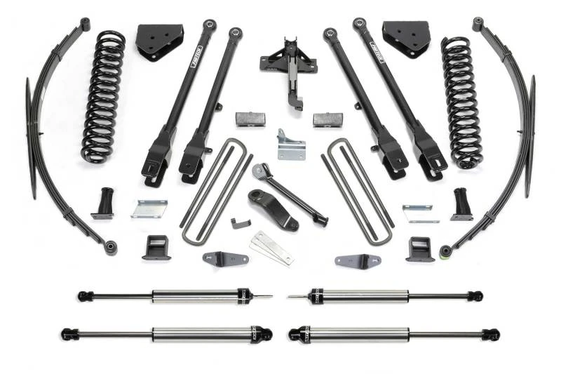Fabtech 11-16 Ford F250 4WD 10 Zoll 4Link-System mit Spulen und Dlss-Stoßdämpfern