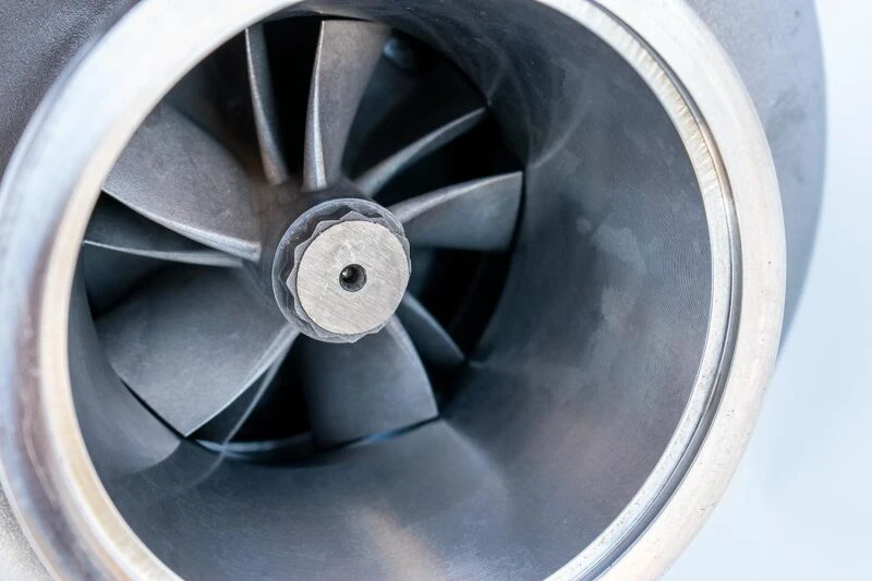 Forced Performance Mitsubishi Evo 9 Red XR57SR Turbo Journal Bearing MHI 10.5CM Turbine Housing