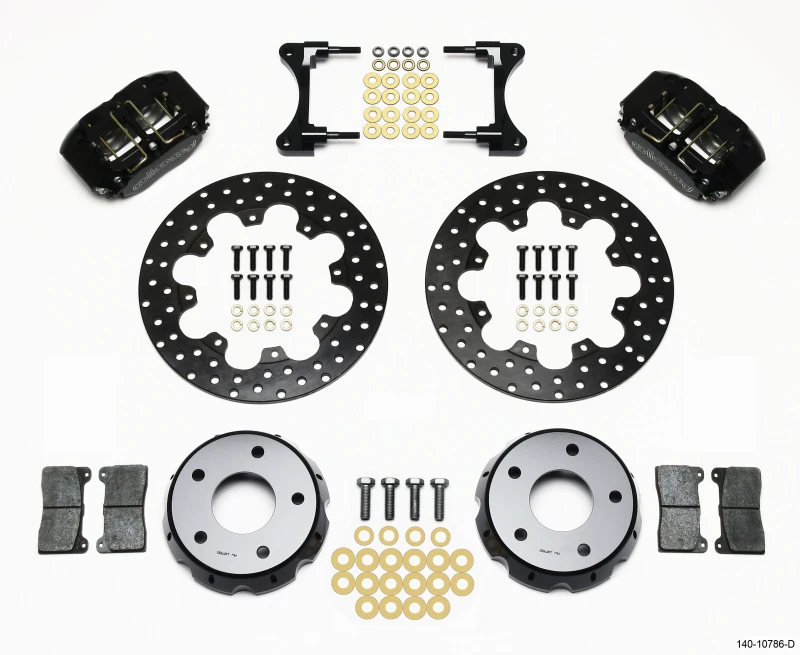 Wilwood Dynapro Radial Front Drag Kit 11,75 Zoll gebohrt 98-02 Camaro/Firebird