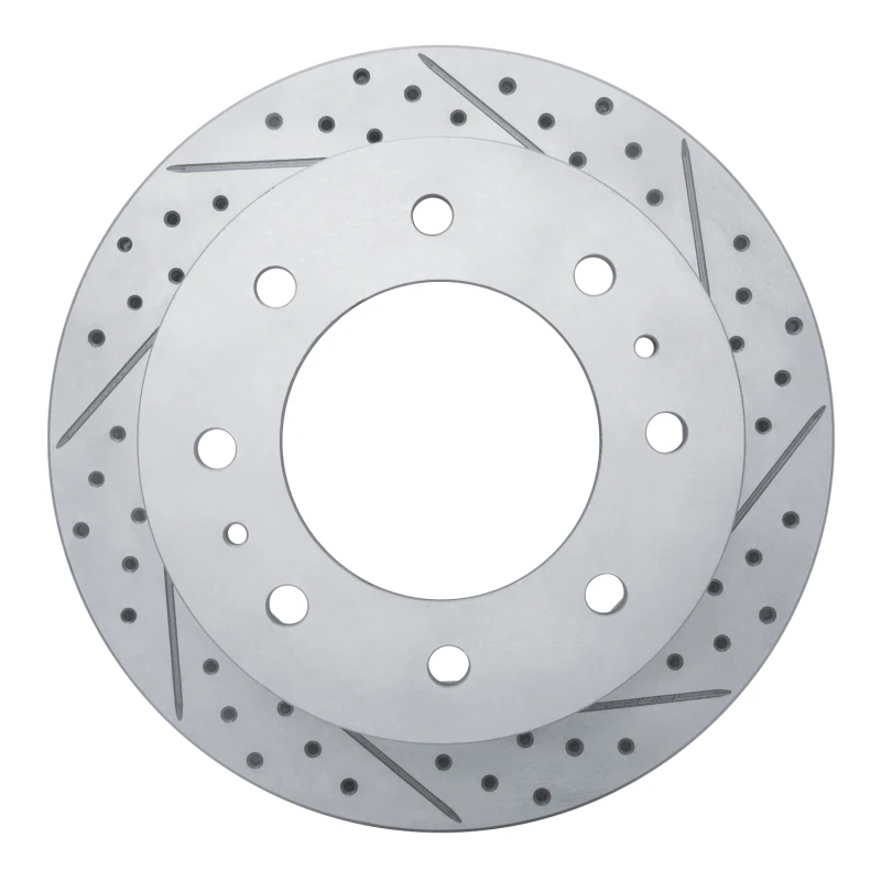 DFC 19-25 Buick Envision Front Right Drilled & Slotted Geoperformance Rotor