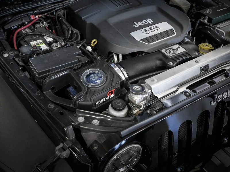 aFe Momentum GT Pro 5R Kaltluft-Einlasssystem 12-18 Jeep Wrangler JK V6 3.6L