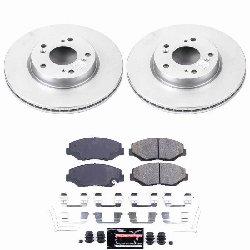 Power Stop 2013 Acura ILX Front Z23 Coated Brake Kit