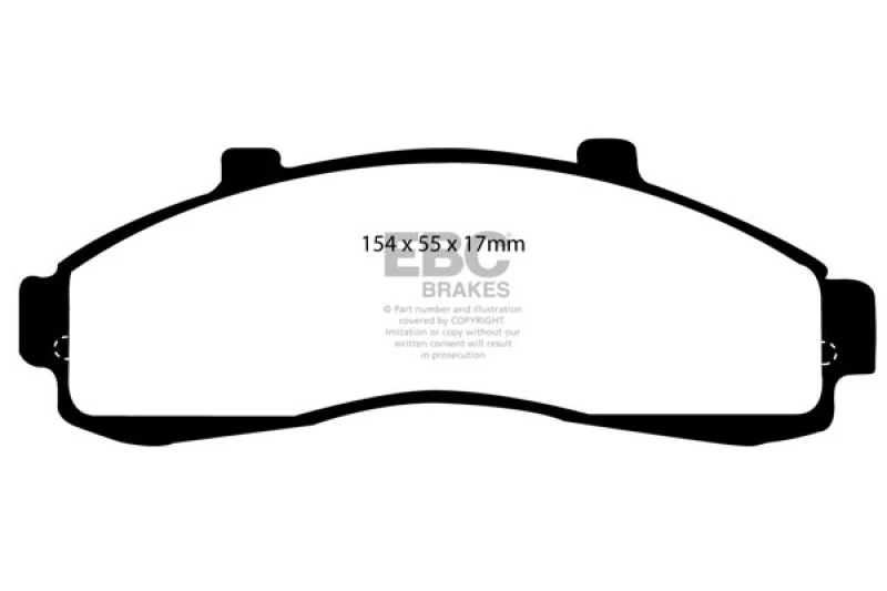 ebc_DP61199-67931fea56829 EBC 95-01 Ford Explorer 4.0 2WD Ultimax2 Front Brake Pads