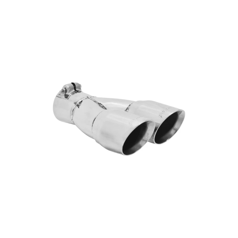Flowmaster SS Tip 2.50in.IN X 3in. Dual Angle Clamp