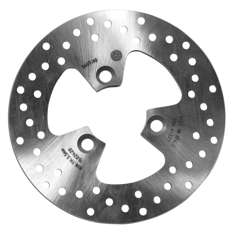 Brembo OE Brake Disc - Rear Fixed for 11-18 Peugeot CityStar 125cc