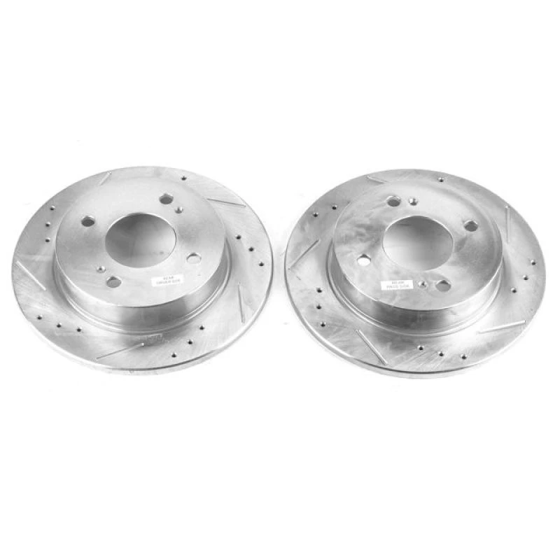 powerstop_JBR553XPR-67945d9f938a8 Power Stop 91-96 Infiniti G20 Rear Evolution Drilled & Slotted Rotors - Pair