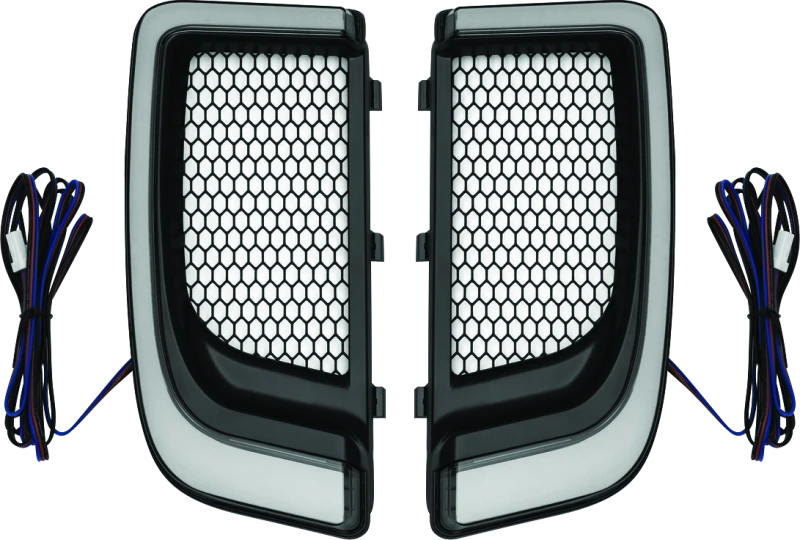 Kuryakyn Tracer Lower Fairing Grill Black