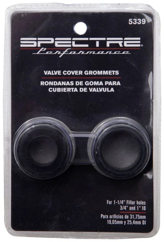 Spectre Ventildeckel-Gummiringe (für Deckel mit 1-1/4 Zoll Füll-Lüftungsbohrungen) OEM-Ersatz