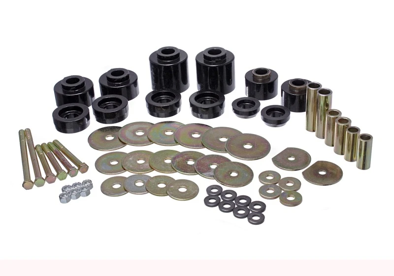 Energy Suspension 1998 Ford F250 Schwarzes Body-Mount-Set