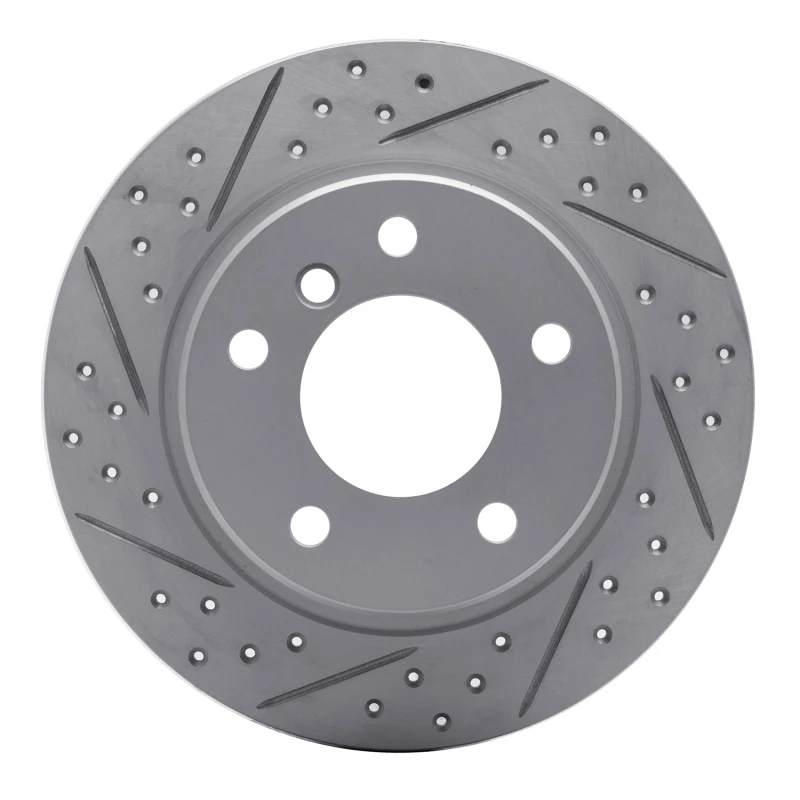 DFC 91-99 BMW 328Is Rear Left Drilled & Slotted Geoperformance Rotor