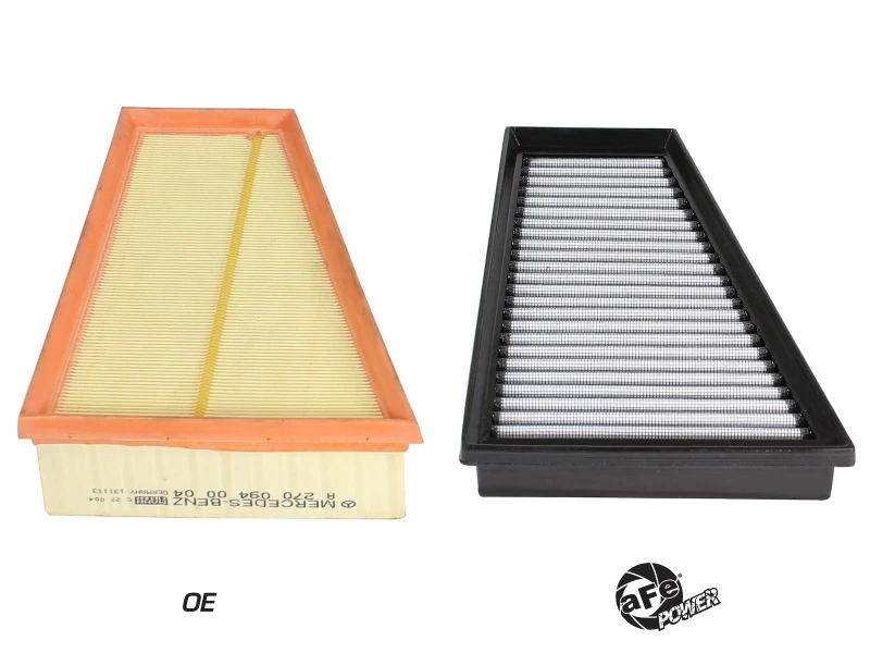 aFe Magnum FLOW OE Replacement Air Filter PRO Dry S 14-15 Mercedes Benz CLA250 2.0L Turbo