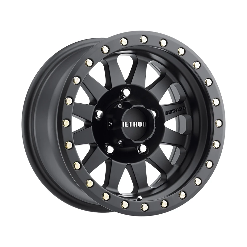 Method MR304 Double Standard 17x8.5 0mm Offset Matte Black Wheel