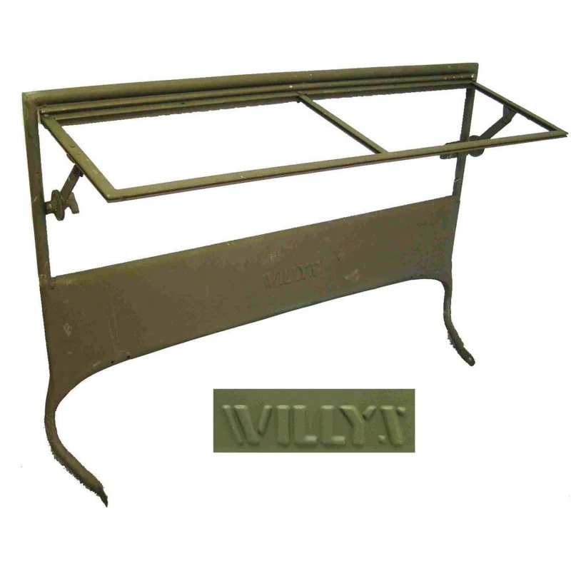 Omix Windschutzscheibenrahmen Willys Script 46-49 Willys CJ2A