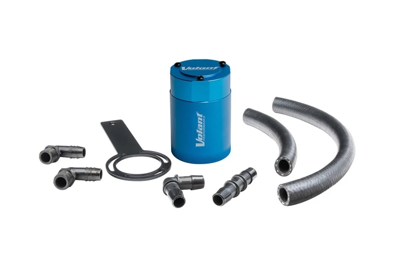 Volant 19-23 Dodge Ram 1500 RWD/Rebel 1500 RWD 3oz Aluminium-Öl-Auffangbehälter mit Montagehalter - Blau