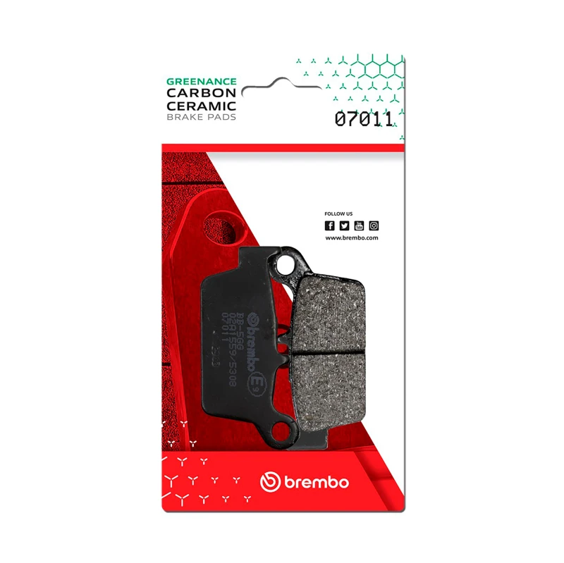 Brembo OE Carbon Ceramic Brake Pad - Front for Honda NH / Kymco Cobra / Kymco Fever / Kymco Heroism