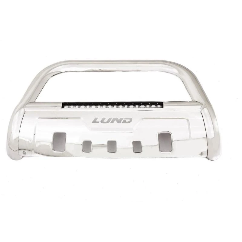 Lund 20-22 GM 2500HD/3500HD Bull Bar mit Licht und Verkabelung - 304 Edelstahl