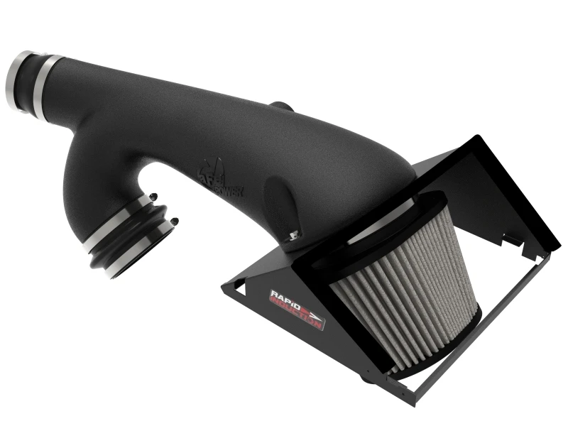 aFe Schnellinduktions-Kaltluft-Ansaugsystem mit Pro DRY S Filter 2021+ Ford F-150 V6-3.5L (tt)