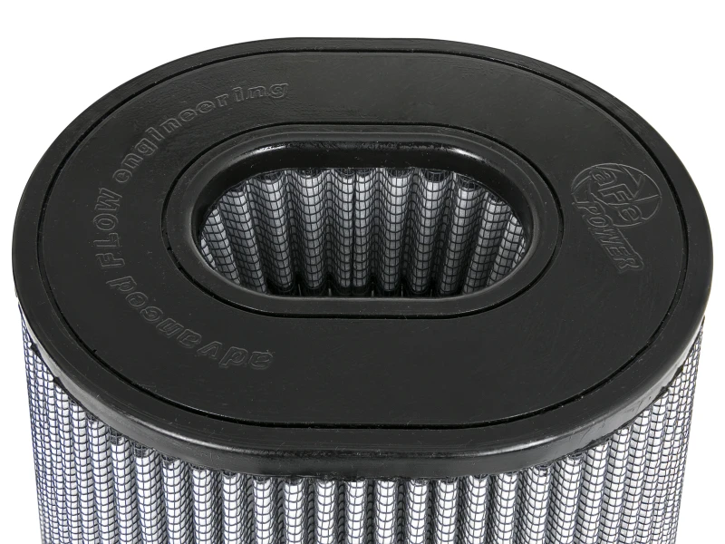 aFe Magnum FLOW Pro DRY S Universal-Luftfilter 4,5 Zoll F / 9x7,5 Zoll B / 6,75x5,5 Zoll T (Inv) / 9 Zoll H