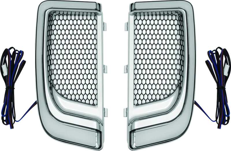 Kuryakyn Tracer Lower Fairing Grill Chrome