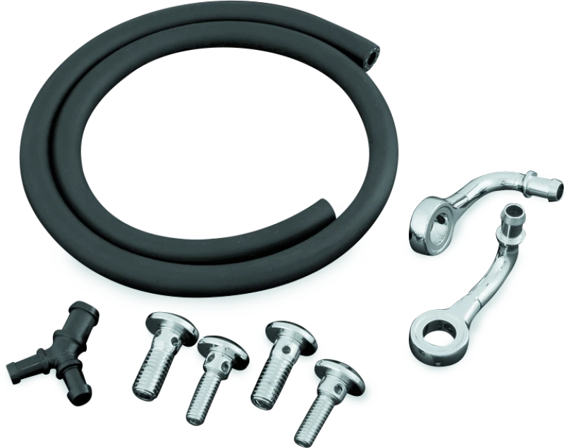 Kuryakyn Bluegrass Breather Kits for 93-06 with CV Carb, 01-17 Delphi (ex. 08-17 Touring)