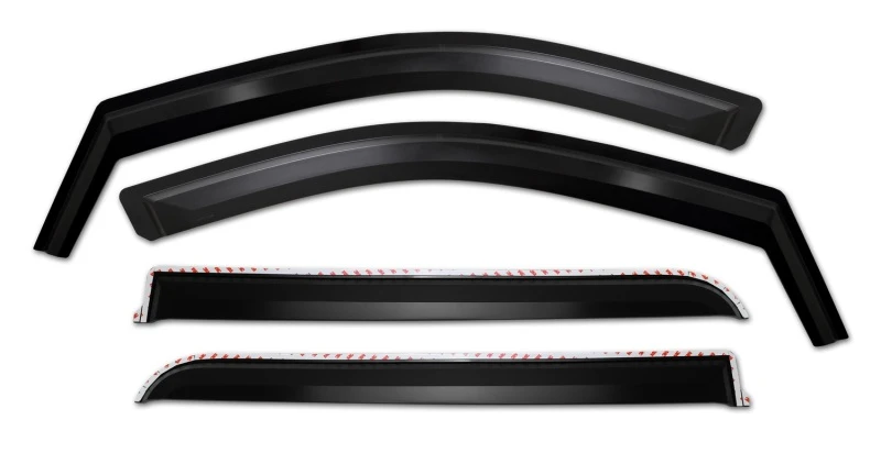 Putco 19-21 Chevy Silverado 1500 - Crew Cab Element Matte Schwarz Fensterabweiser (Set von 4)