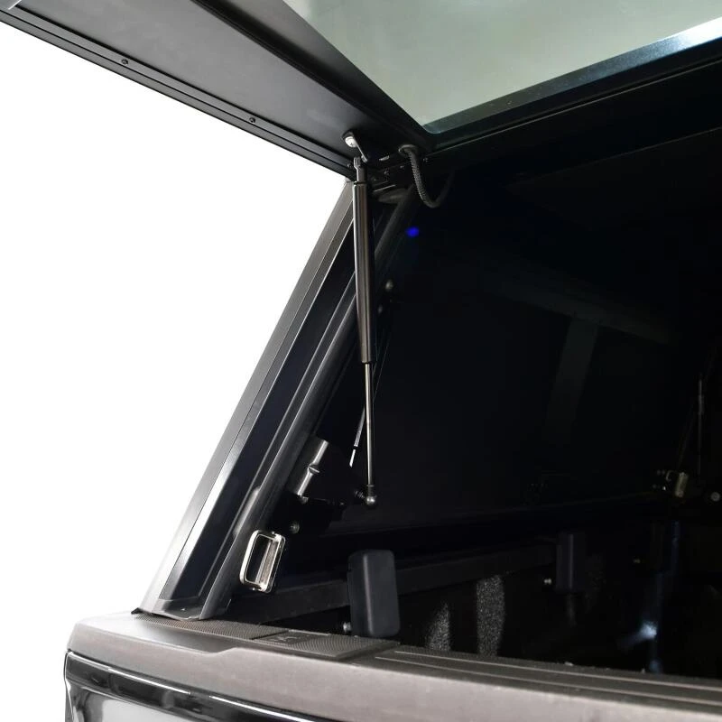 Westin EXP Truck Cap COMPLETE KIT A + BS (21-25 Ford F-150/Lightning/Raptor CC 5.5ft. Bed) - Black