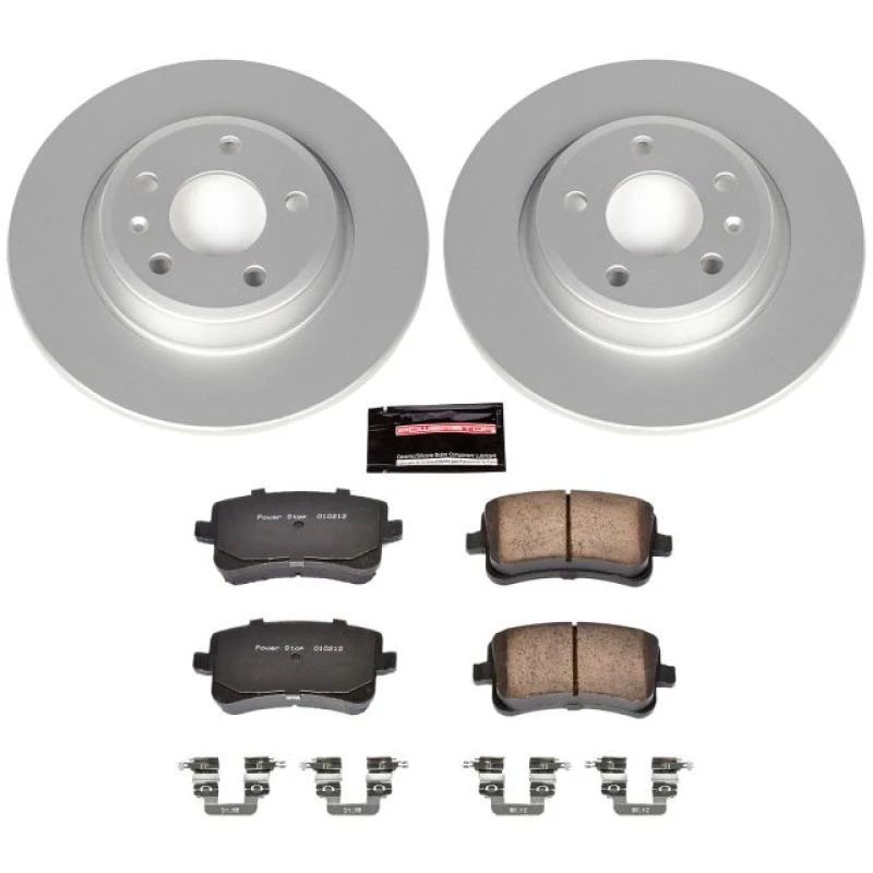 powerstop_CRK4745-679458a734b45 Power Stop 09-16 Audi A4 Rear Z23 Evolution Sport Coated Brake Kit