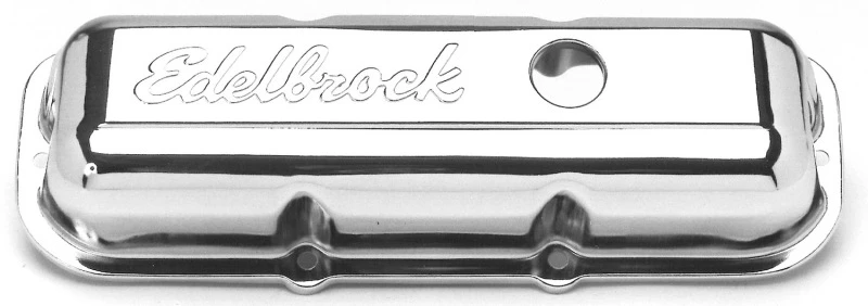 edelbrock_4488-679324c3eaa75 Edelbrock Ventildeckel Signature Series Chevrolet 1982-1993 2,8L 60 V6 Chrom