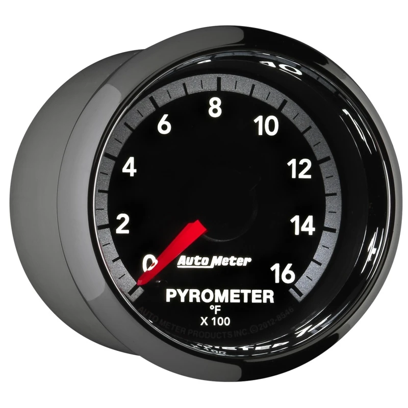 Autometer Gen4 Dodge Factory Match 52,4 mm Voll- Sweep-Elektronik 0-1600 Grad F EGT/Pyrometer Anzeige