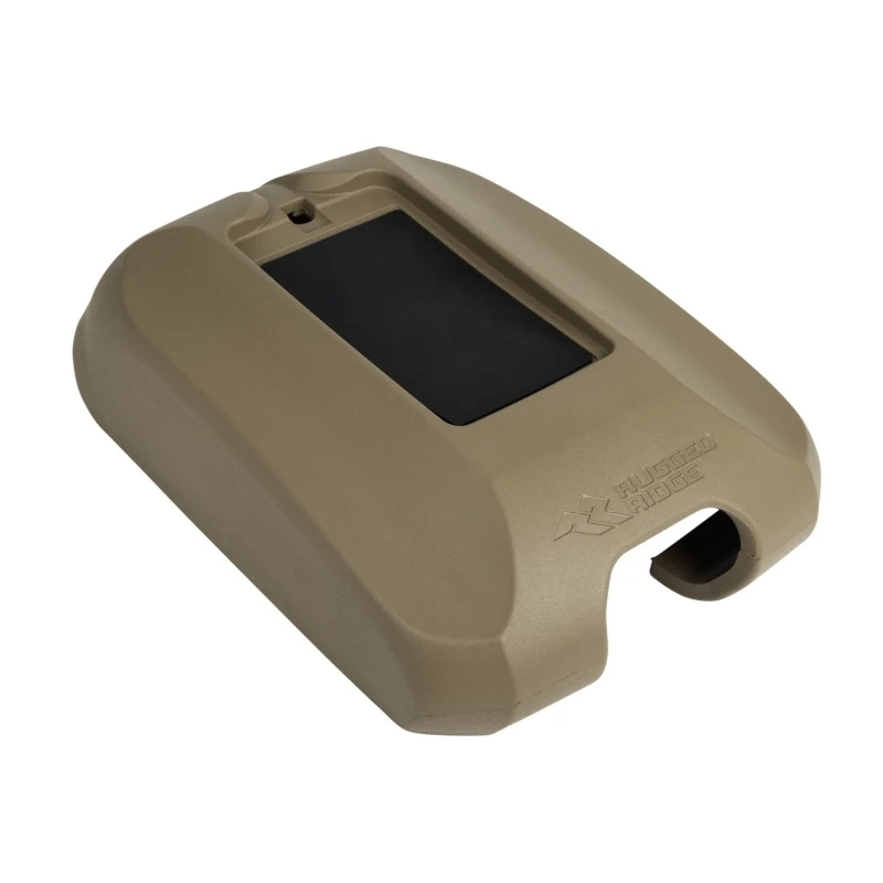Rugged Ridge Mittelkonsole-Abdeckung mit Telefonhalter Tan 11-18 Jeep Wrangler JK