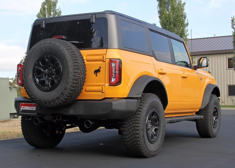 Flowmaster 21-25 Ford Bronco 2.3/2.7L Outlaw Axle-Back Exhaust System
