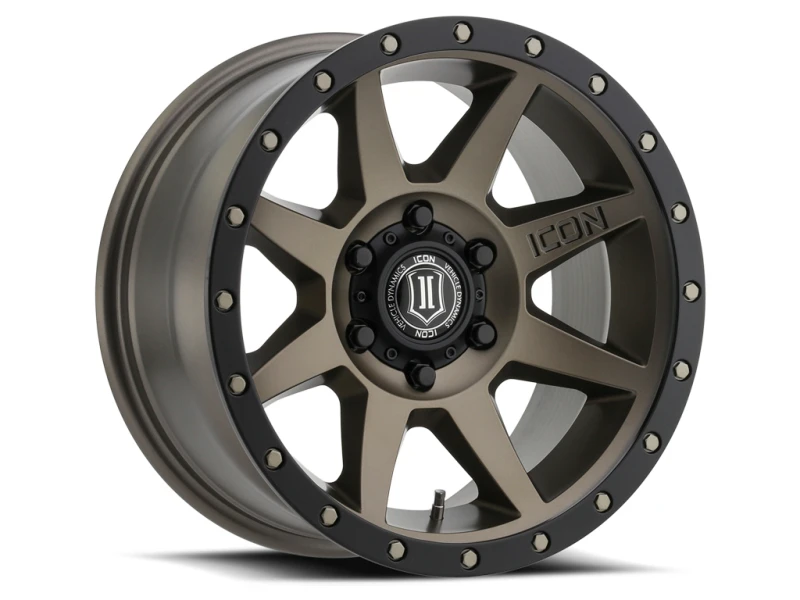 ICON Rebound 17x8,5 6x5,5 0mm Offset 4,75 Zoll BS 106,1mm Bohrung Bronze Felge