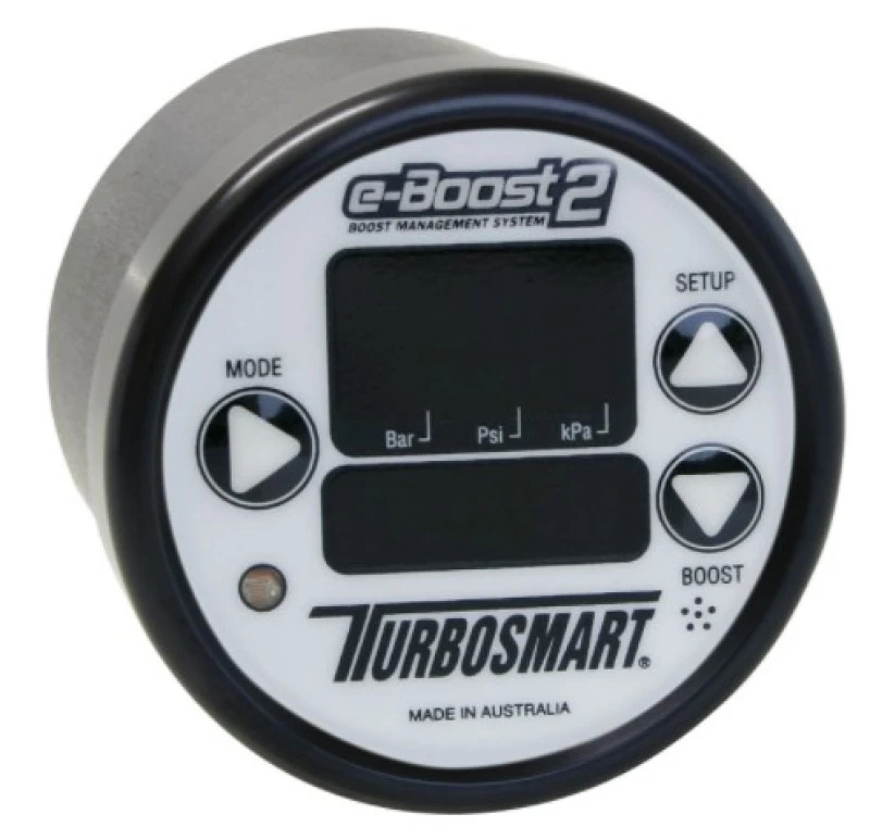 Turbosmart EB2 66mm Black Bezel Black Gauge Face Replacement Head Unit