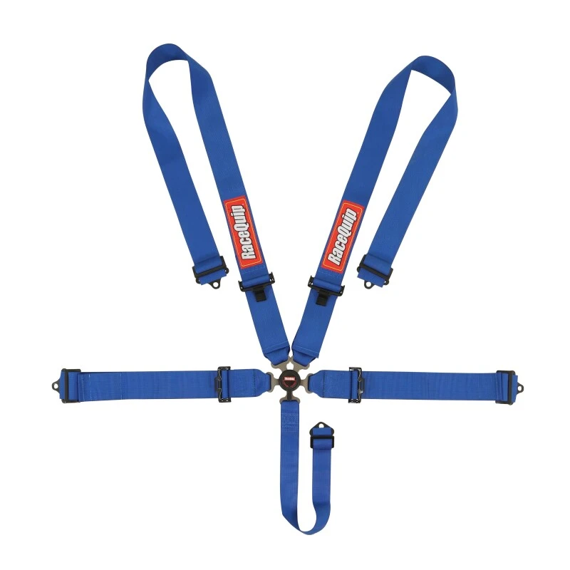 RaceQuip Blauer SFI CAMLOCK 5-Punkt-PD-Sitzgurtel