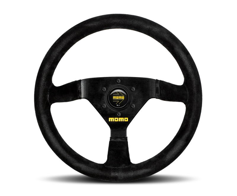Momo MOD69 Steering Wheel 350 mm -  Black Suede/Black Spokes