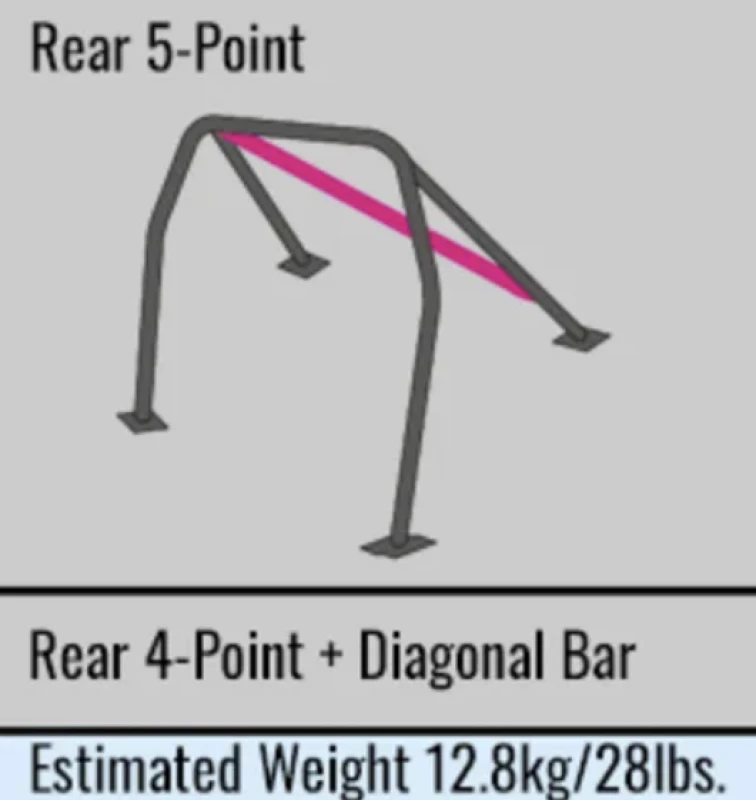 Cusco D1 Chromoly 5-PT Roll Cage