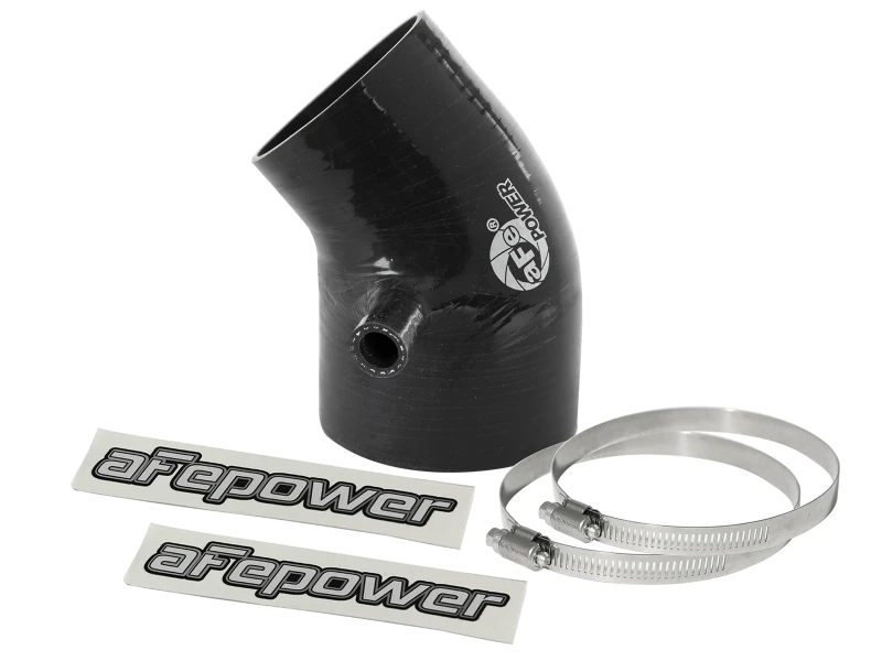 aFe Magnum FORCE Intake Coupling Kit (3-1/4 IN ID to 2-13/16 IN ID x 40 Deg.) Elbow Black