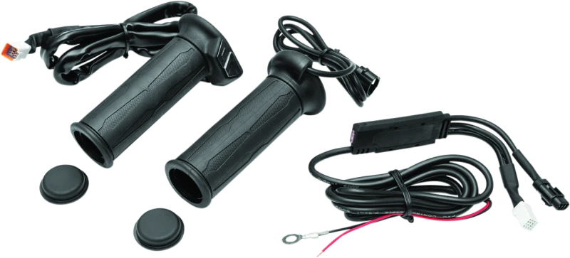 Kuryakyn Apollo Heated Griffe 7/8 Zoll mit Daumen-Gasgriff