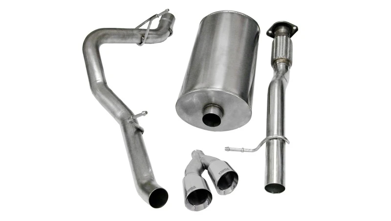 Corsa 2009-2013 Chevrolet Suburban 1500 5,3L V8 Polierter Sport-Kat-Back-Auspuff