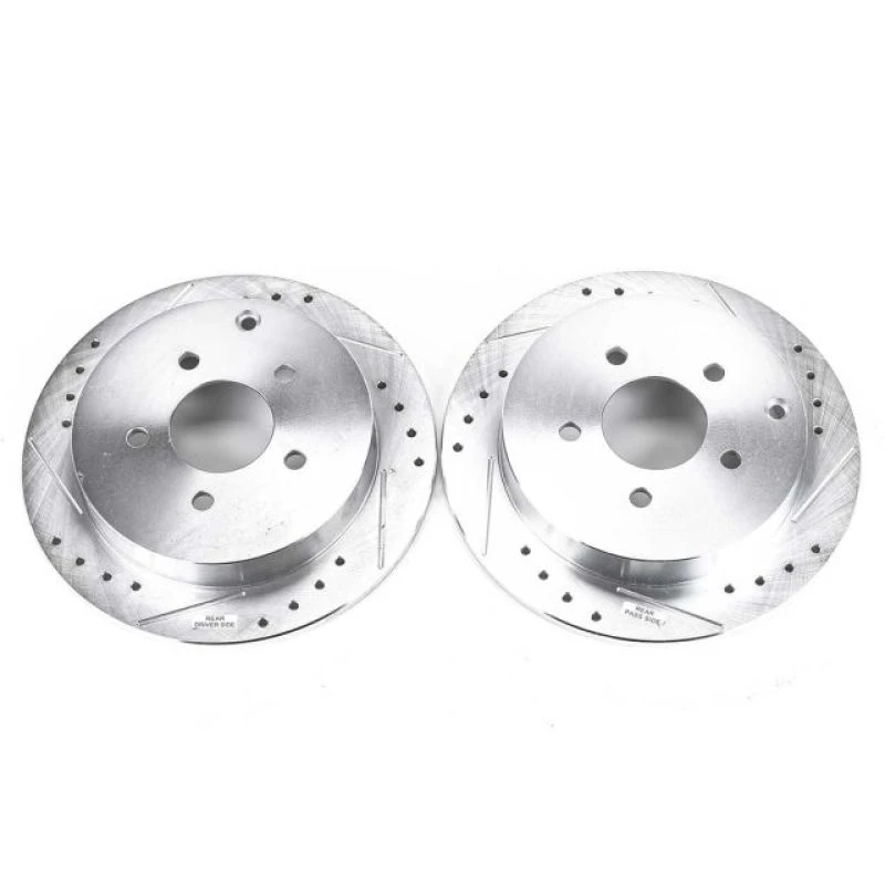 powerstop_AR8270XPR-67944ee687e4f Power Stop 02-07 Buick Rendezvous Rear Evolution Drilled & Slotted Rotors - Pair